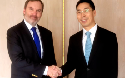 homeSOFOFA se reúne con el Embajador de China en Chile Niu Qingbao