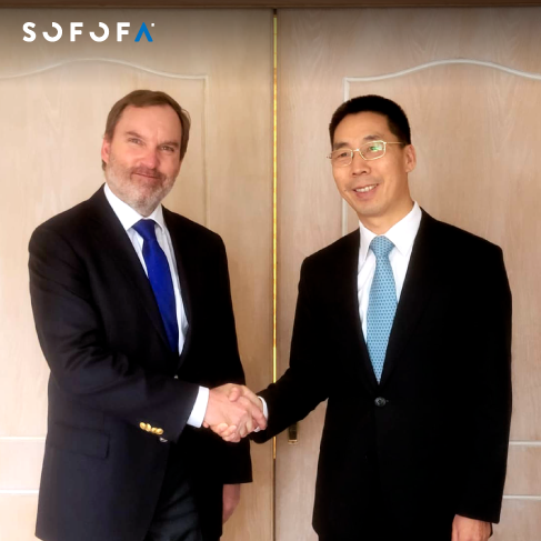 homeSOFOFA se reúne con el Embajador de China en Chile Niu Qingbao
