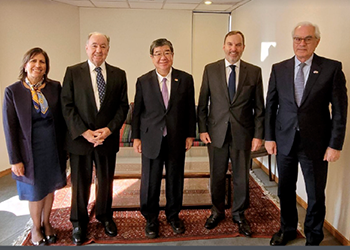 homeSOFOFA se reúne con el Embajador de Japón en Chile Shibuya Kazuhisa